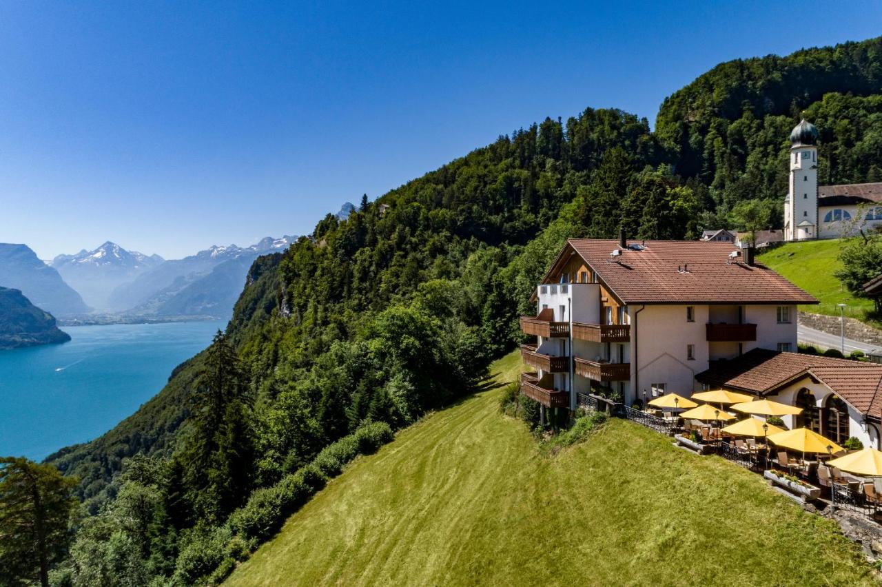 Hotel Und Naturhaus Bellevue Seelisberg Luaran gambar