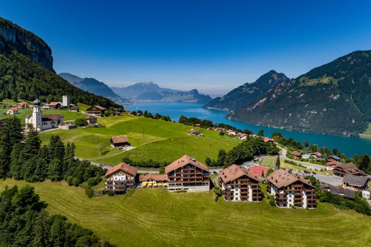 Hotel Und Naturhaus Bellevue Seelisberg Luaran gambar