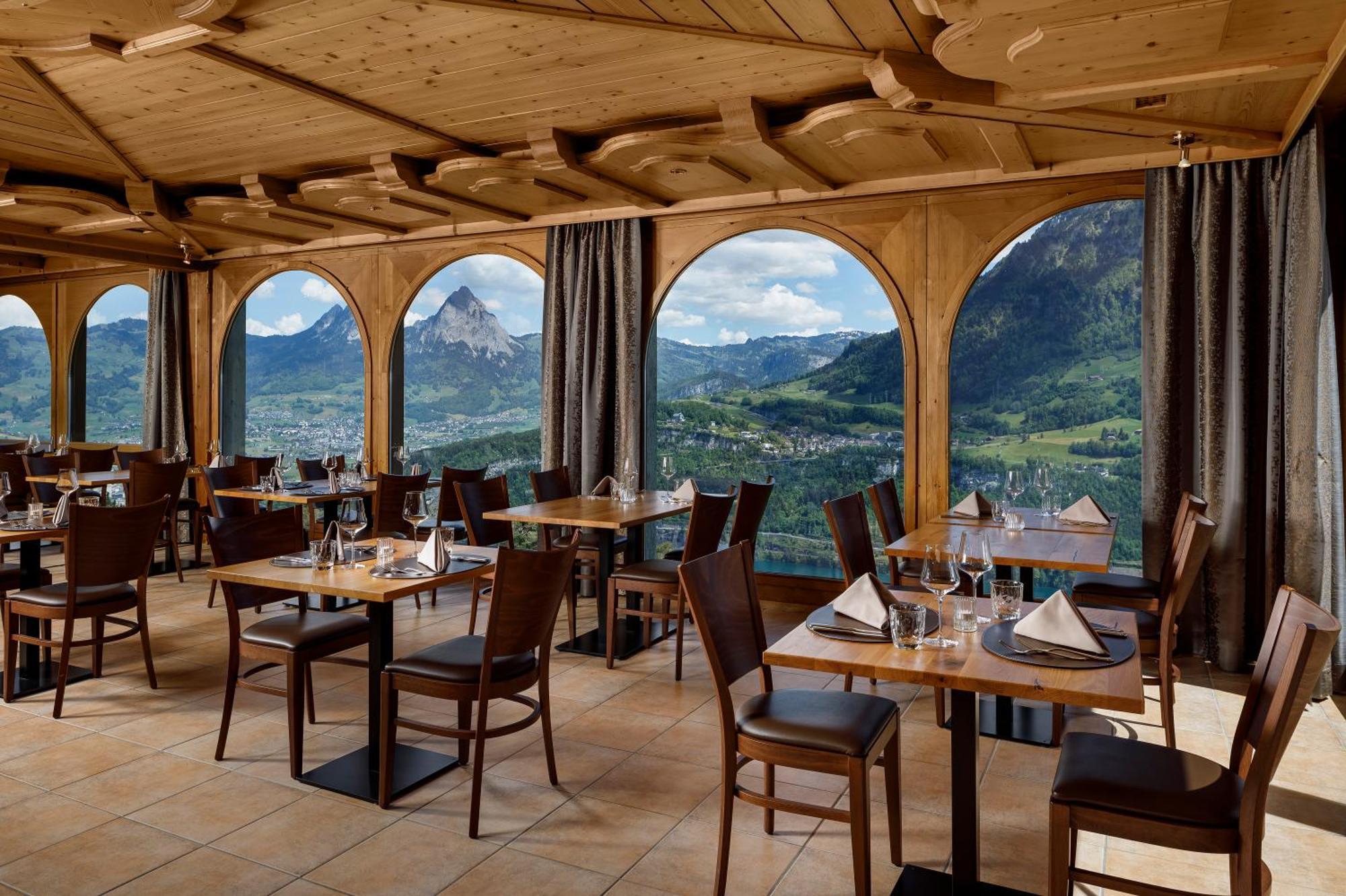 Hotel Und Naturhaus Bellevue Seelisberg Luaran gambar