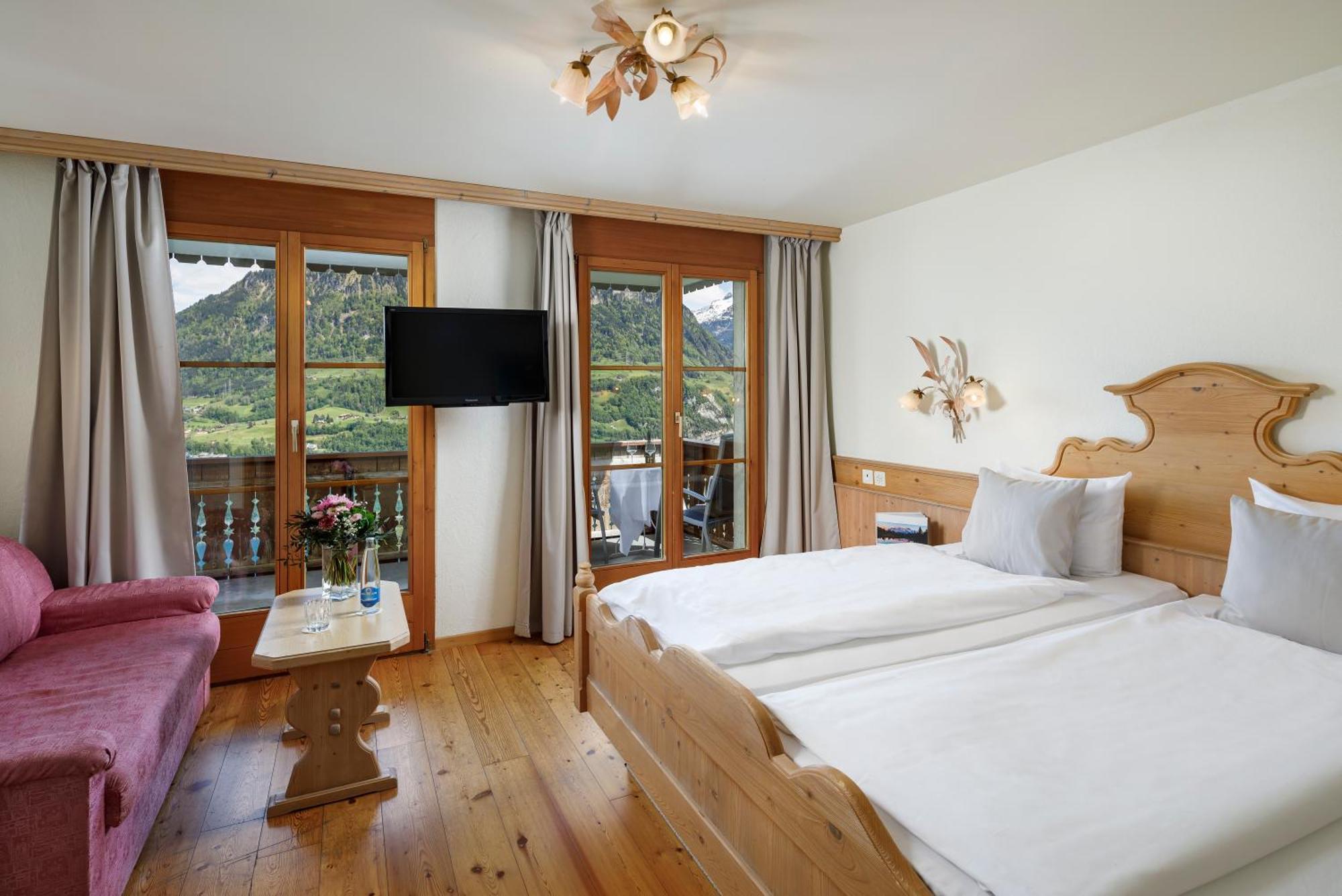 Hotel Und Naturhaus Bellevue Seelisberg Luaran gambar